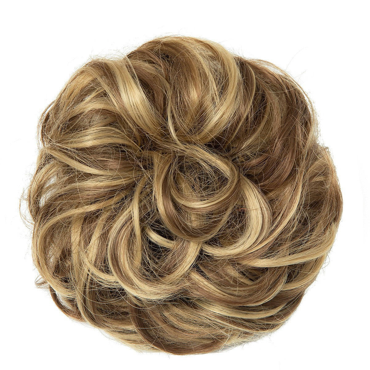 High-temperature Silk Hair Tie Women's Bun Elastic Hairband Voluminous Natural Curls