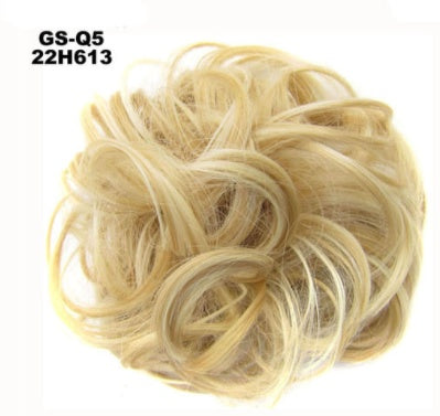 New Trendy Design Women Wavy Curly Messy Hair Bun Synthetic in 10 number