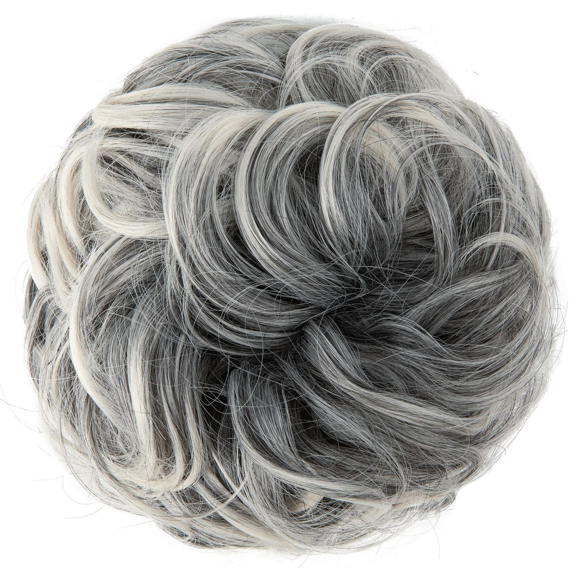 High-temperature Silk Hair Tie Women's Bun Elastic Hairband Voluminous Natural Curls in 4 Style