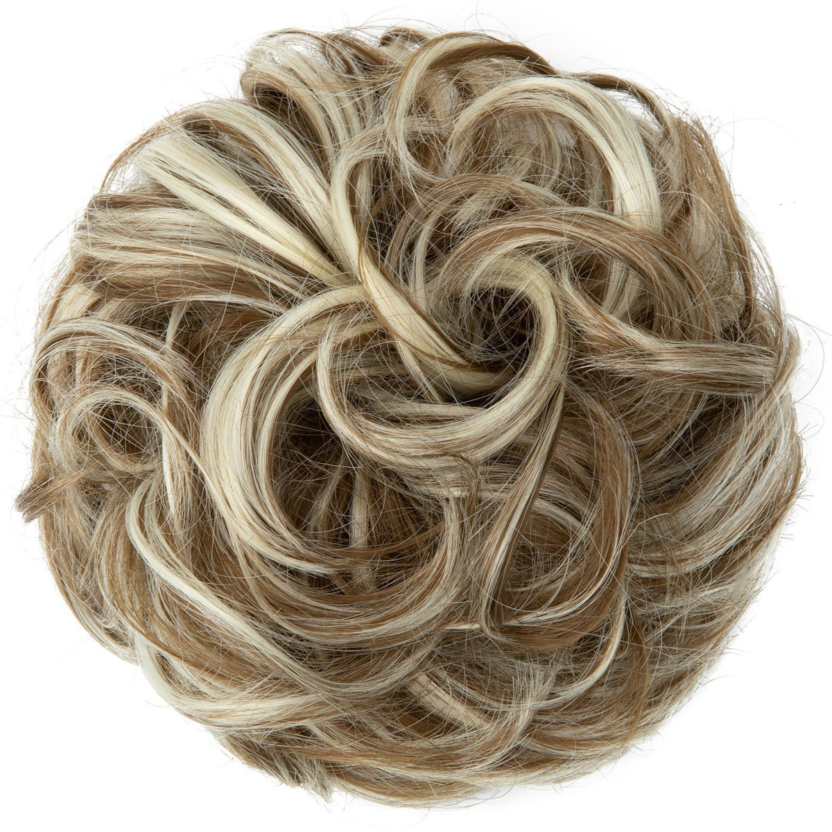 High-temperature Silk Hair Tie Women's Bun Elastic Hairband Voluminous Natural Curls