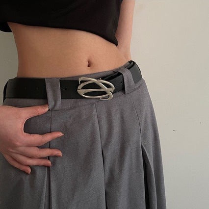 Jeans Belt Female Ornament All-matching in No 1