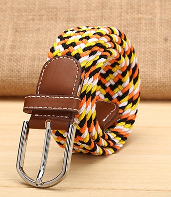 Elastic Woven Men's Belt in 2 Style