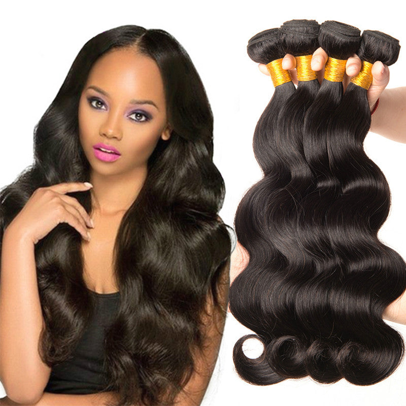 African Wigs Synthetic Hair Extensions Bundles in 16 Inches