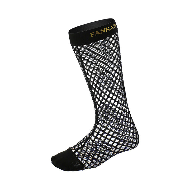 Hollow Mesh Men's Socks Japanese Fishnet