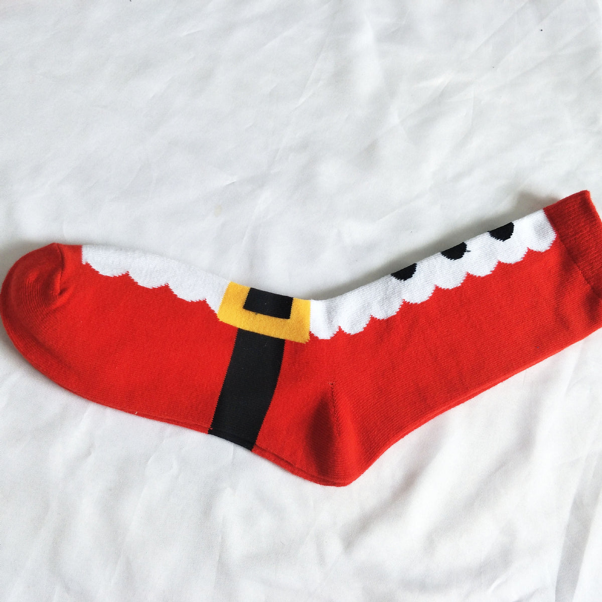 Santa Socks - Christmas in Red