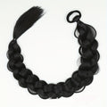 Wig Ponytail 24-inch Fishbone Plaits Headdress Twist High-temperature Fiber Hair in Style 27