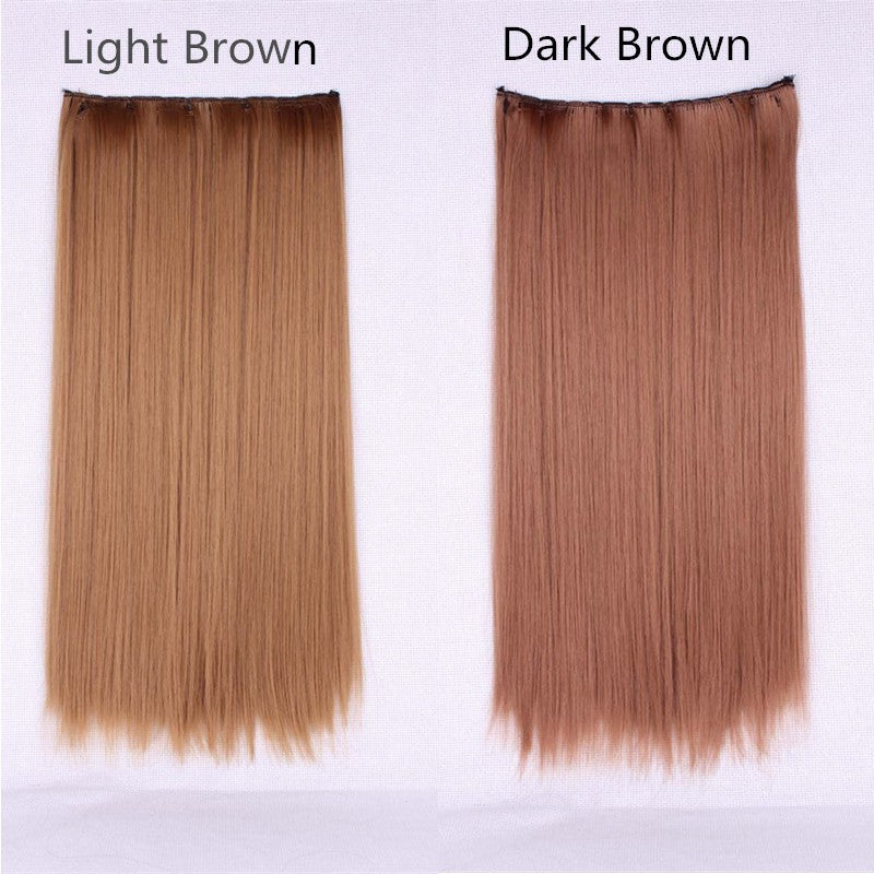 Fashion Straight Wig in Dark black