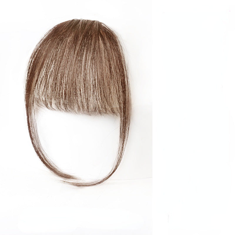 3d Fake Bangs Natural Forehead French Seamless Wig Piece