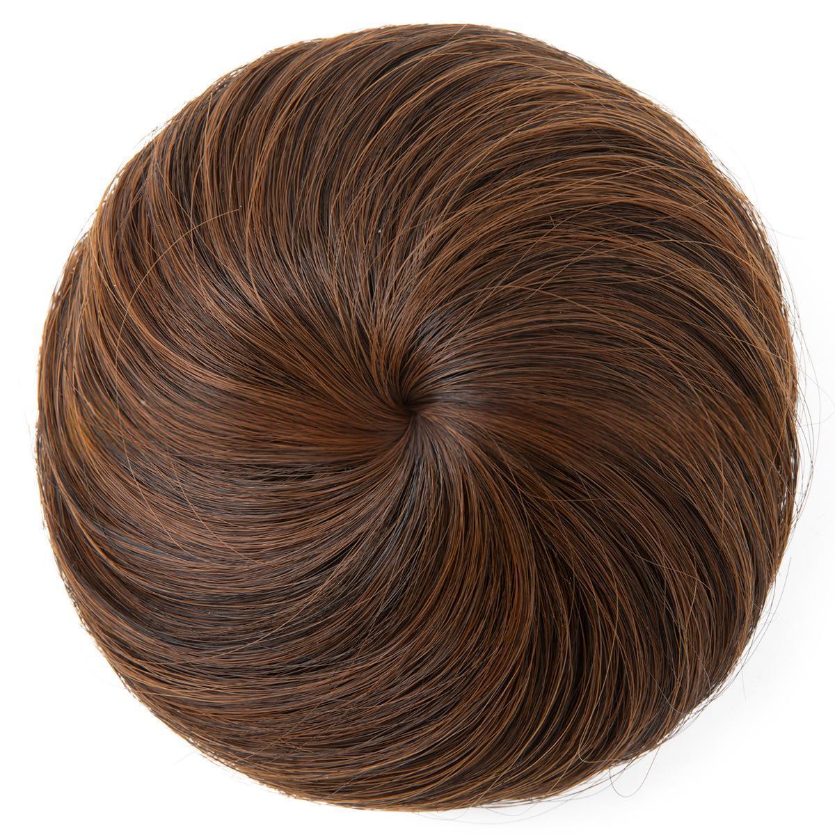 Wig Hairpieces Taoist Bun Hair Buns in Style 6