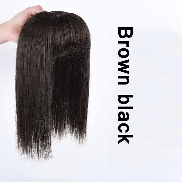 Natural Breathable Invisible Seamless Wig Hair Block in Light brown