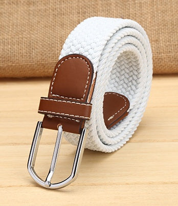 Elastic Woven Men's Belt in 28 Style