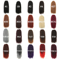 High Temperature Silk Medium Long Curly Hair in T1B BUG