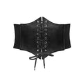 Fashion Women's Lace Loose Tight Waist in Black