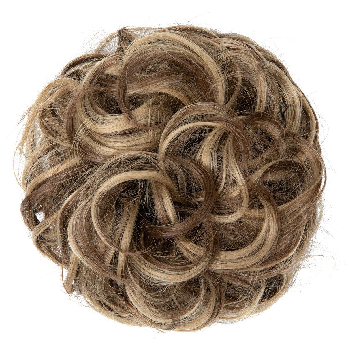 High-temperature Silk Hair Tie Women's Bun Elastic Hairband Voluminous Natural Curls