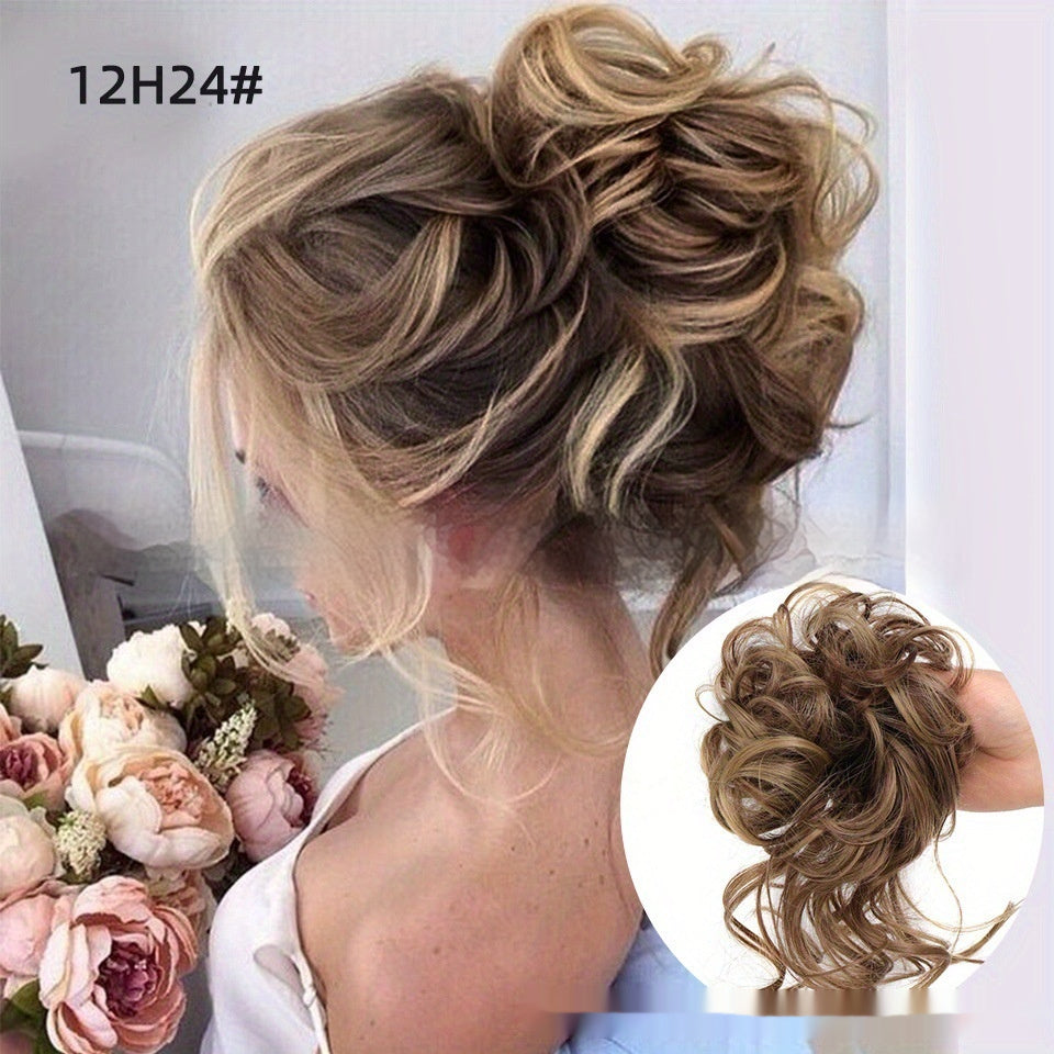 Ponytail Wig Female Short Hair Grip High Natural & Fluffy Simulation in 8 Style