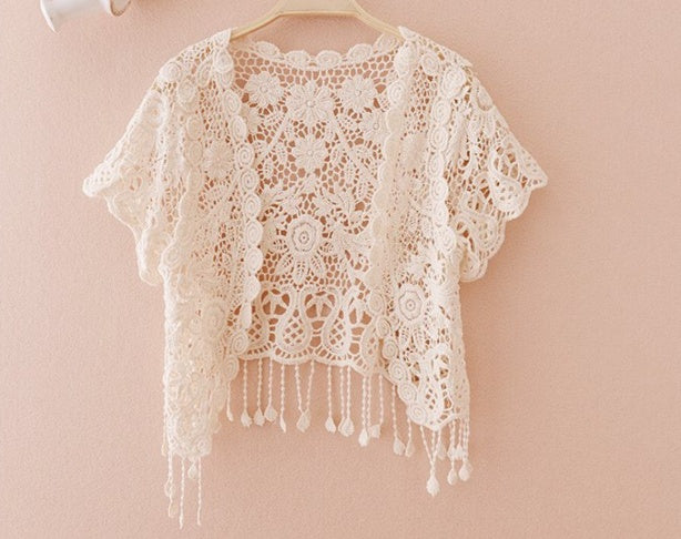 Outer Thin Cardigan Sun Protection Clothing Women in White