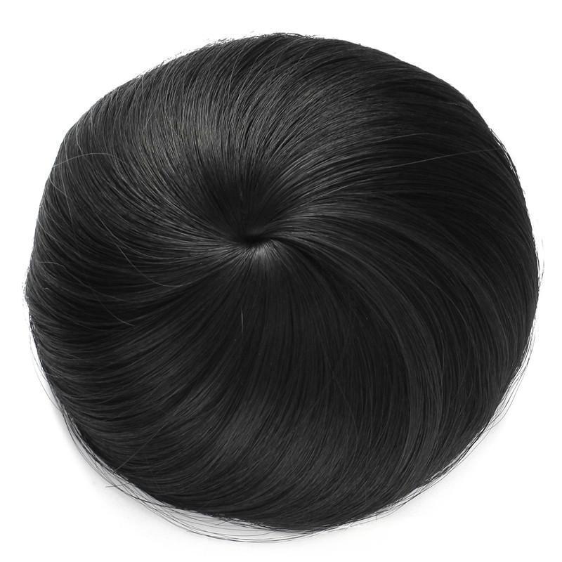 Wig Hairpieces Taoist Bun Hair Buns in Style 4