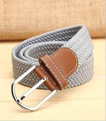 Elastic Woven Men's Belt in 8 Style