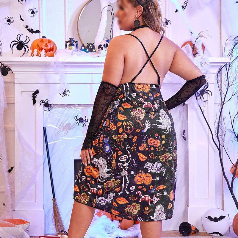 Underwear Halloween Clothing Suit Women in Purple