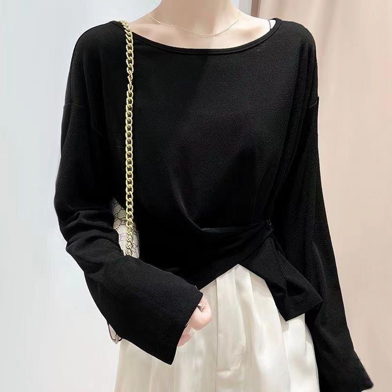 Irregular Summer Loose Thin Sun Protection Clothing for Women in Light Blue