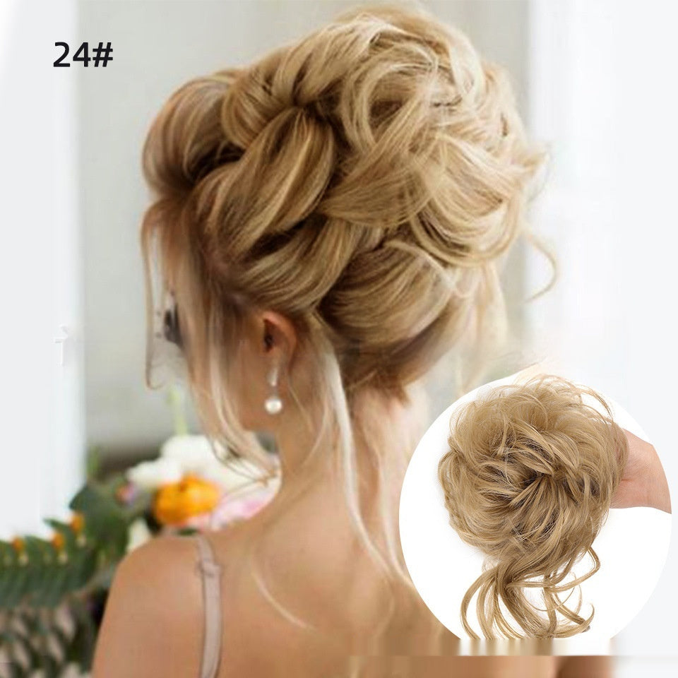 Ponytail Wig Female Short Hair Grip High Natural & Fluffy Simulation in 12 Style