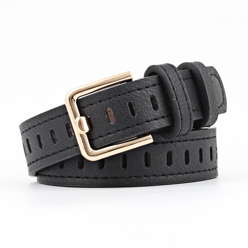 Fashion Ladies Without Needle Hollow Belt in 2 Style