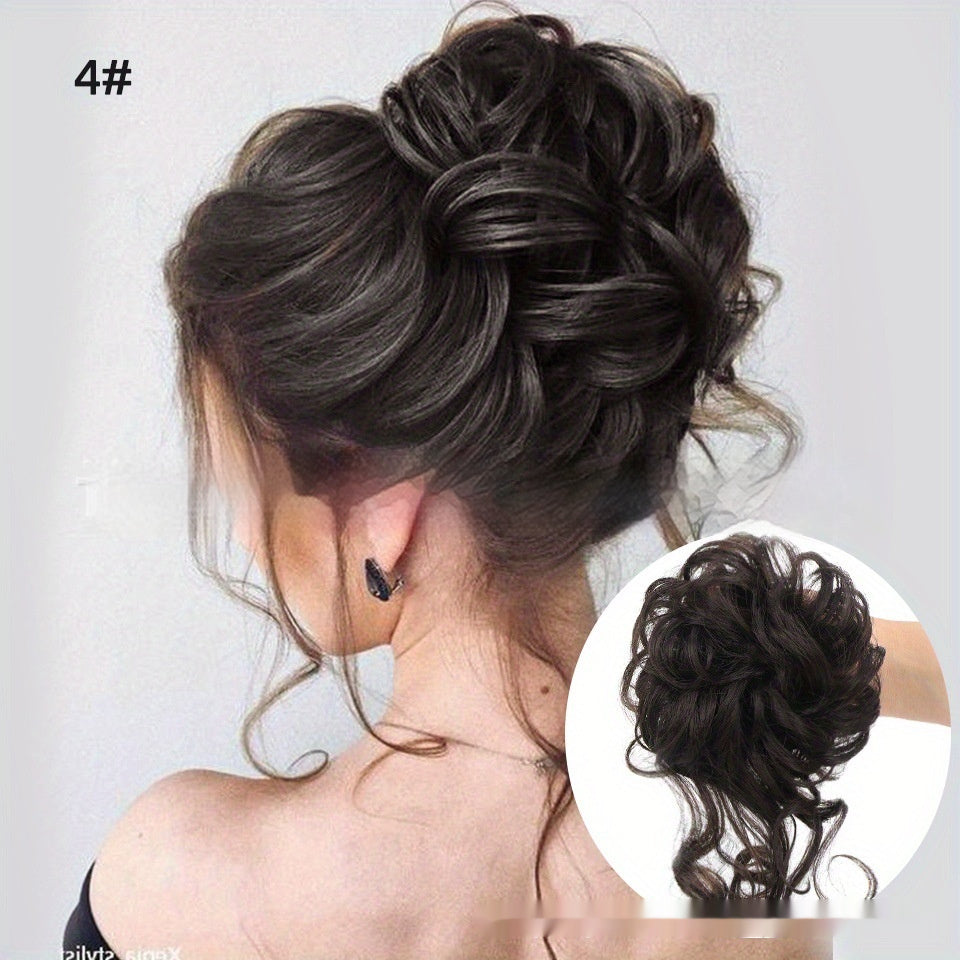 Ponytail Wig Female Short Hair Grip High Natural & Fluffy Simulation in 4 Style
