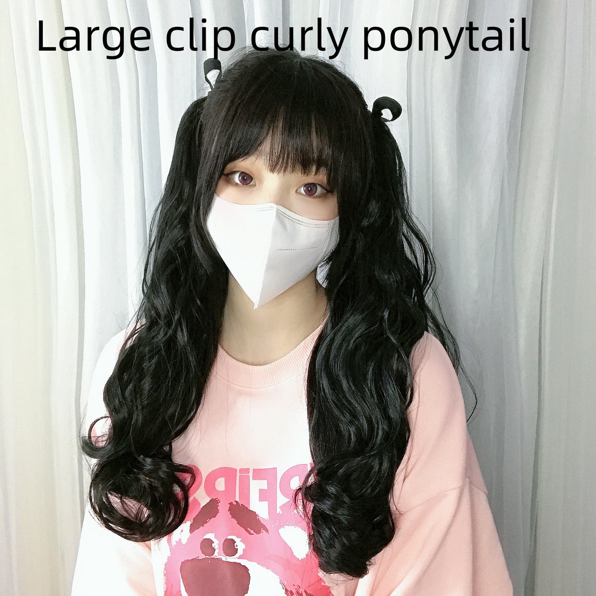 Big Hair Claws Wavy Women's Long Curly High Ponytail Wig