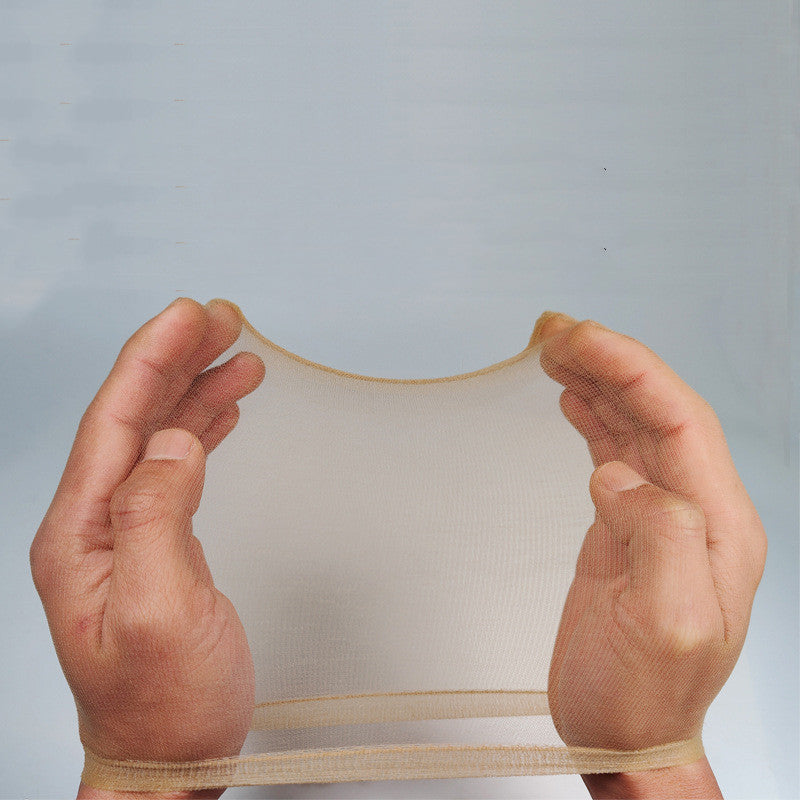 Hd Stretch Nylon Wigs Transparent Stocking Hair Net in Skin