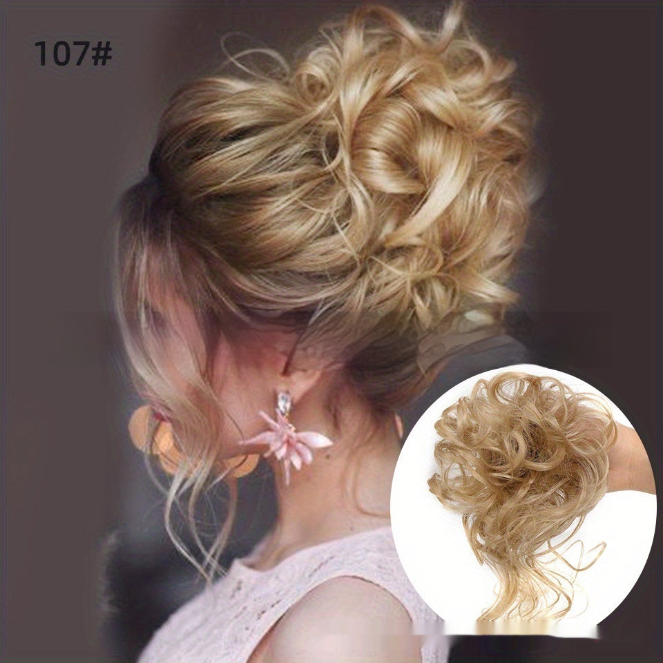 Ponytail Wig Female Short Hair Grip High Natural & Fluffy Simulation in 20Style
