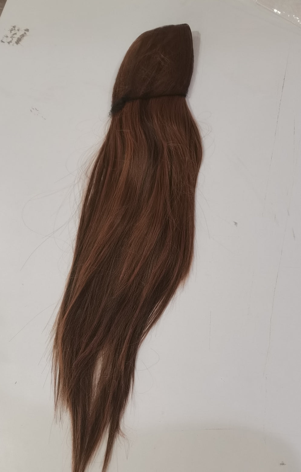 Black Long Straight Hair Wig Cover