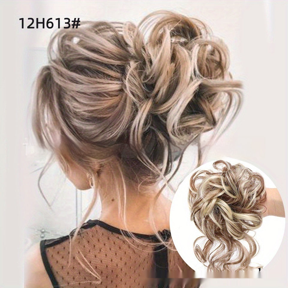 Ponytail Wig Female Short Hair Grip High Natural & Fluffy Simulation in 9 Style