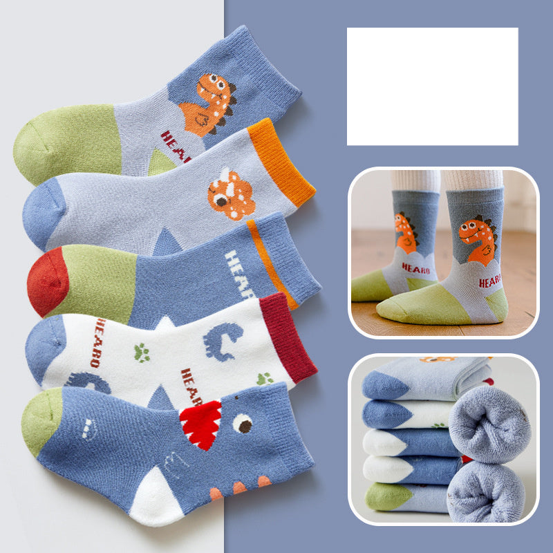 Fashion Thick Terry Socks Cartoon Casual Baby in ML20405