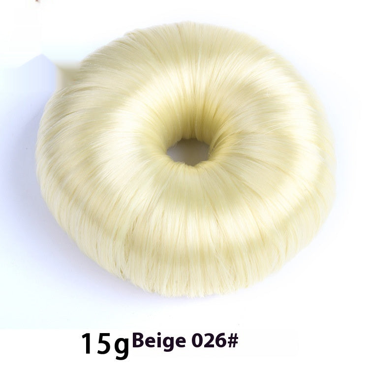Fashion Donut Wig Updo Hair Accessories in 026 Beige 30g