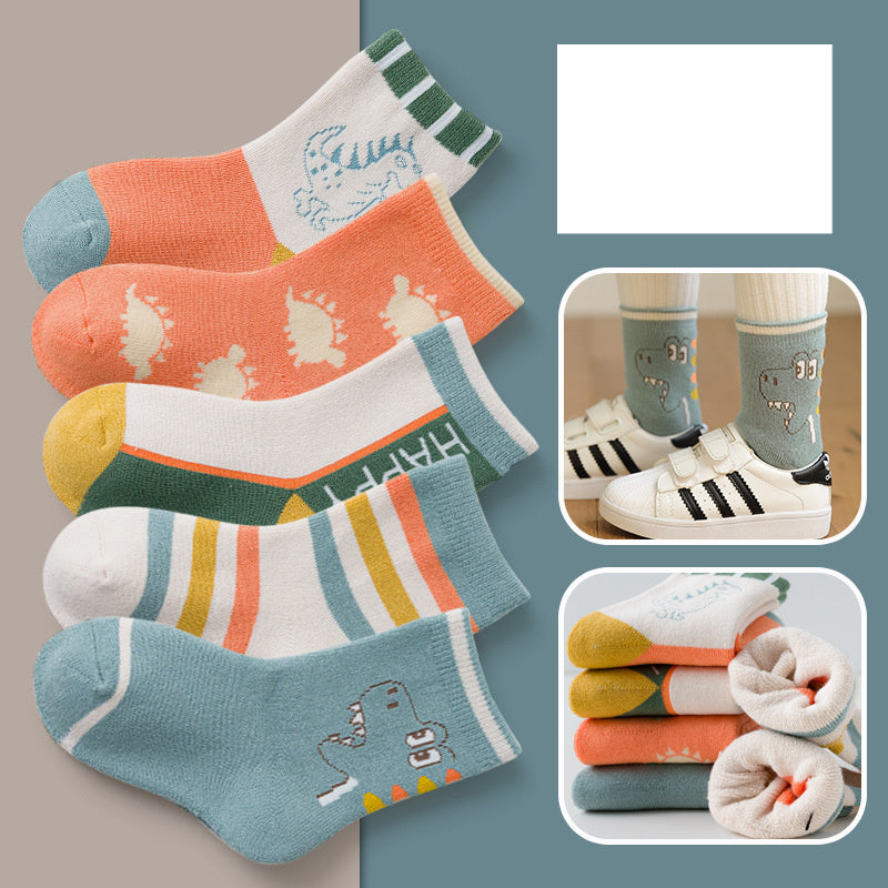 Fashion Thick Terry Socks Cartoon Casual Baby in ML20402