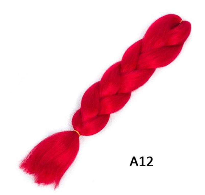 Synthetic Wig Dirty Braid Braided Hair Big in 12.style