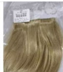 Wig Female Air Bangs Sideburns Qi in PLATINUM BLONDE
