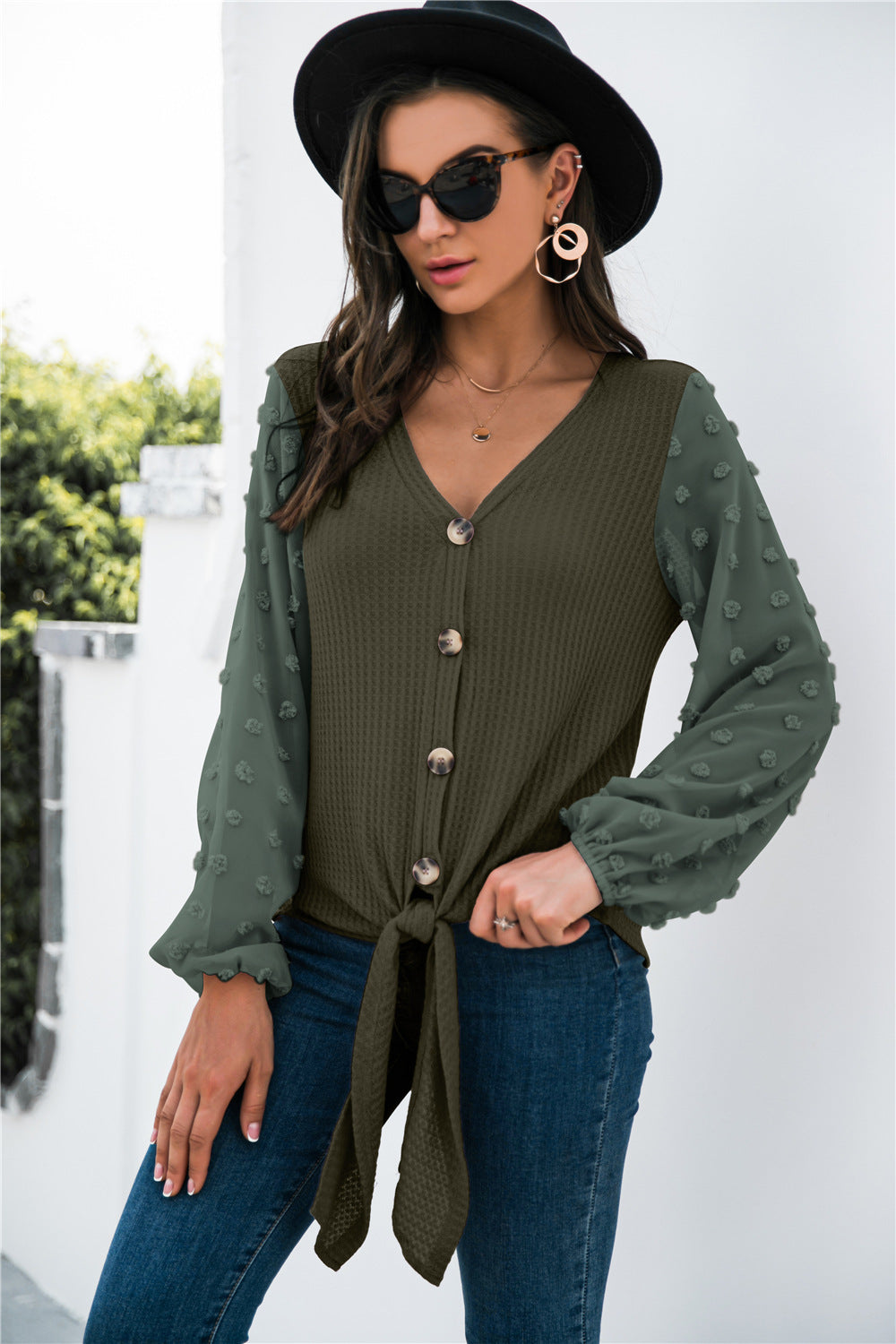 Cross Border Autumn Women''s Clothing Amazon Independent Station in Black