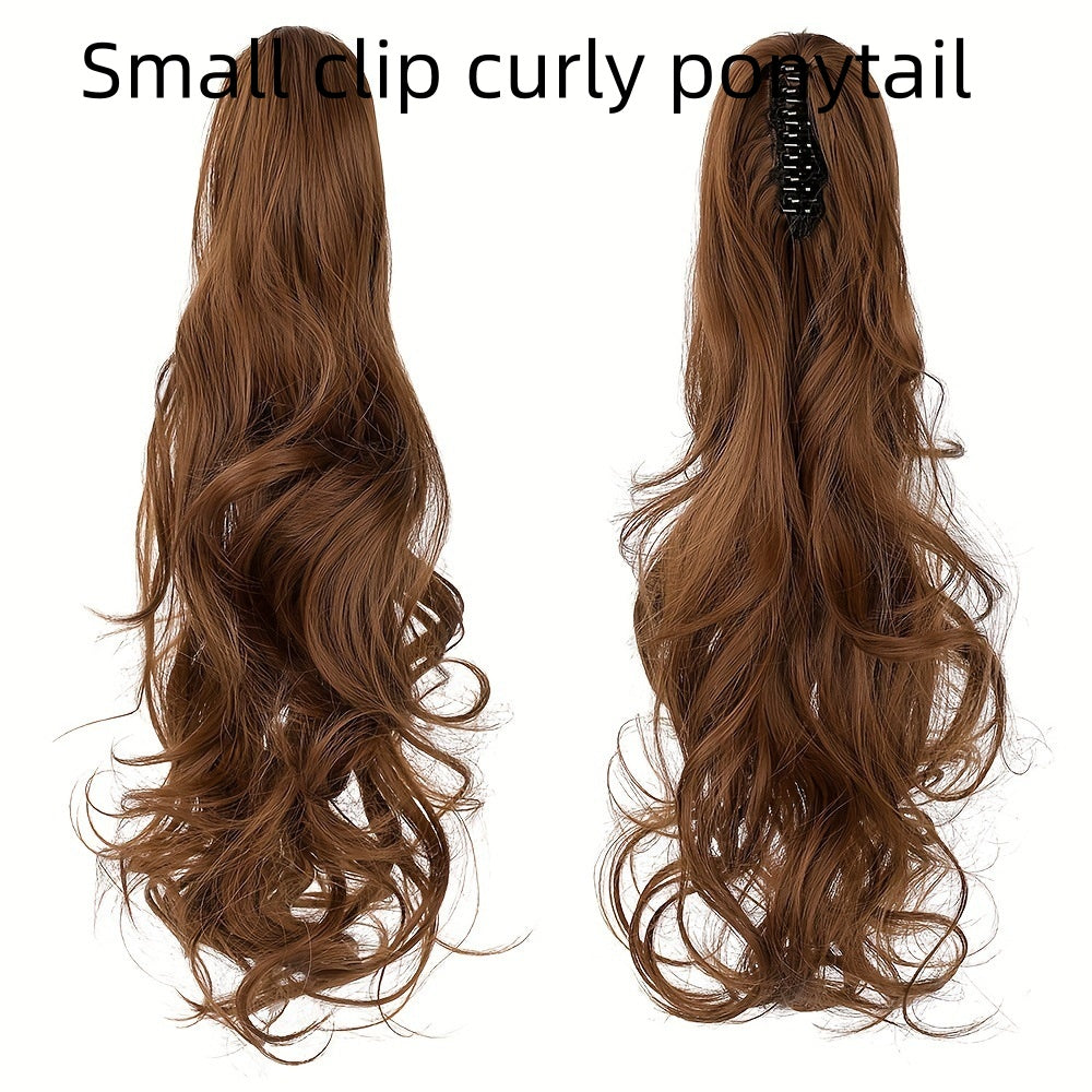 Big Hair Claws Wavy Women's Long Curly High Ponytail Wig