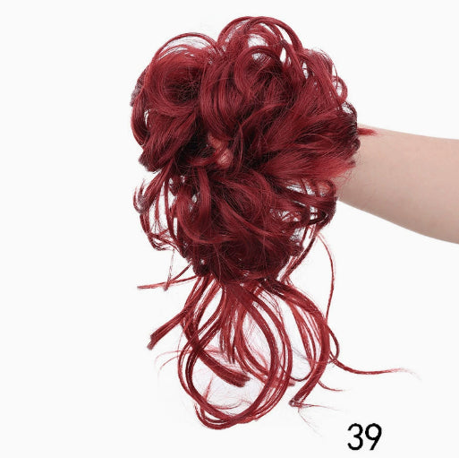 Ponytail Wig Female Short Hair Grip High Natural & Fluffy Simulation in 21 Style