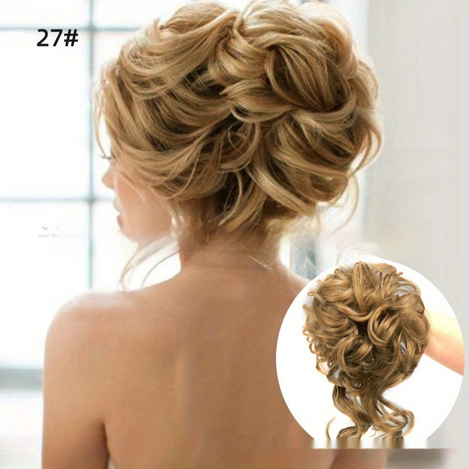 Ponytail Wig Female Short Hair Grip High Natural & Fluffy Simulation in 13 Style